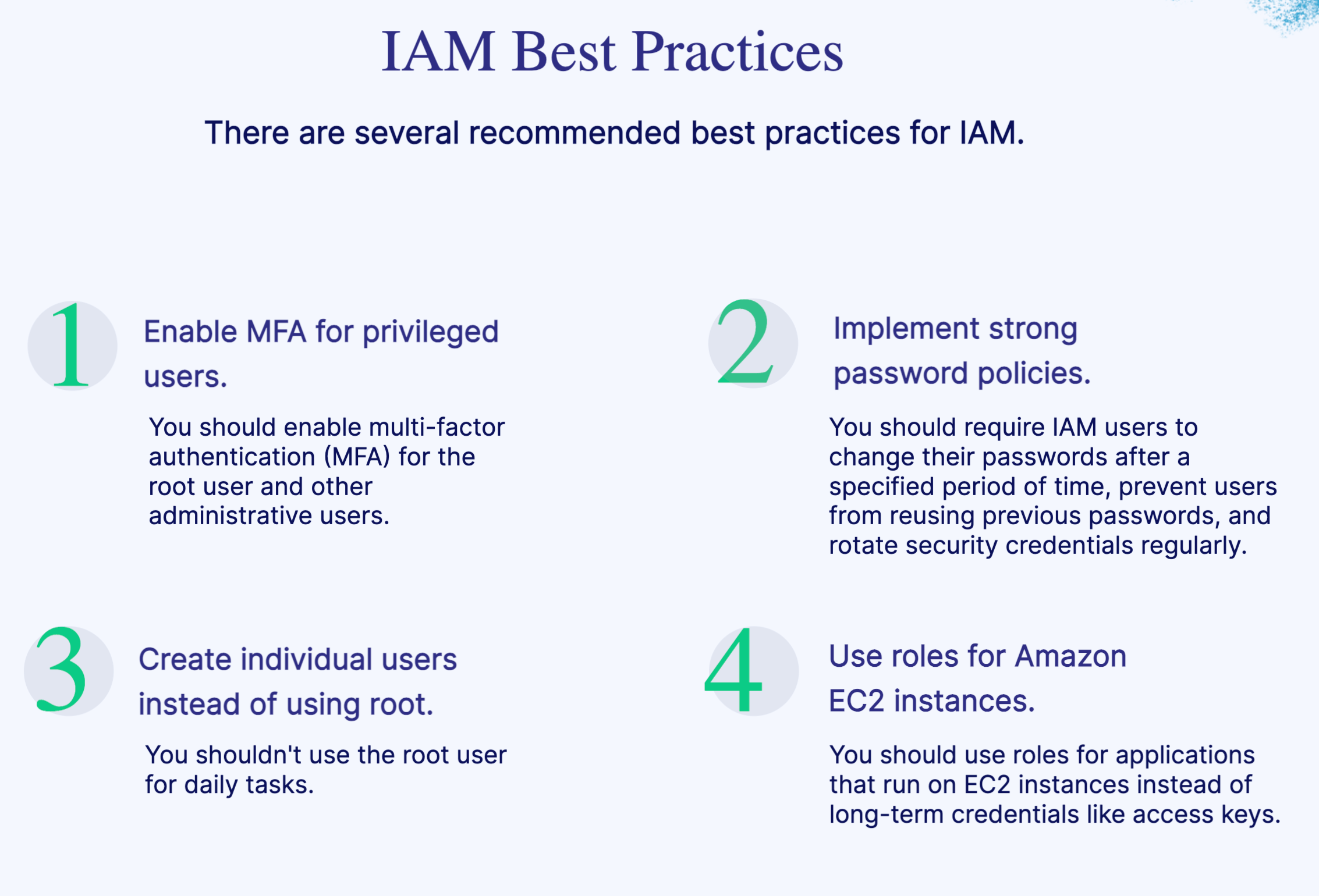 IAM Permissions Best Practices
