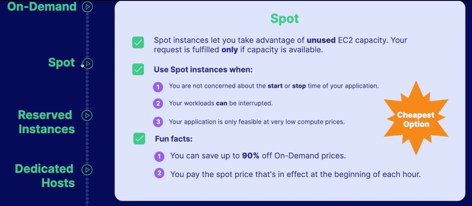 Spot instance